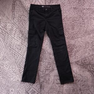 Dickies Womens Stretch Twill Straight Leg Cargo Pant Size 2